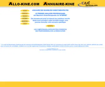 Annuaire-Kine.com(Annuaire Kine) Screenshot