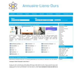 Annuaire-Liens-Durs.com(Référencement) Screenshot