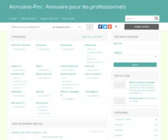 Annuaire-Pro.be(Annuaire Pro) Screenshot