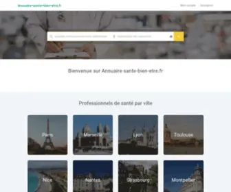 Annuaire-Sante-Bien-Etre.fr(Les) Screenshot