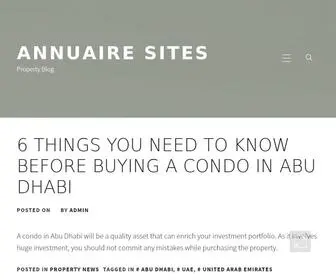 Annuaire-Sites.com(Property Blog) Screenshot