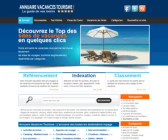 Annuaire-Vacances-Tourisme.com(Annuaire Vacances Tourisme) Screenshot
