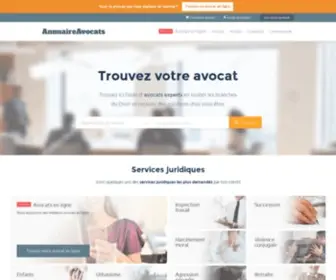 Annuaireavocats.fr(Avocats) Screenshot