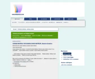 Annuairebateau.com(Sites sur bateau moteur) Screenshot