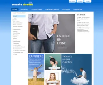 Annuairechretien.com(Annuaire Chrétien) Screenshot