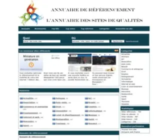 Annuairedereferencement.com(Annuaire de référencement) Screenshot