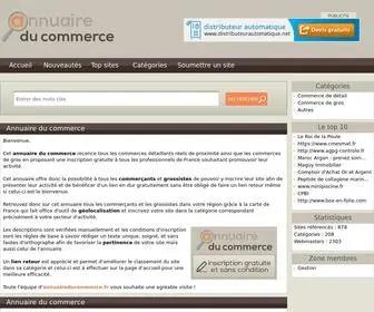 Annuaireducommerce.fr(Annuaire du commerce) Screenshot