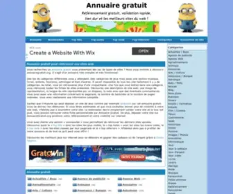 Annuairegratuit.org(Annuaire gratuit) Screenshot