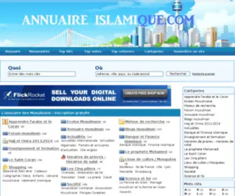 Annuaireislamique.com(L'annuaire des Musulmans) Screenshot