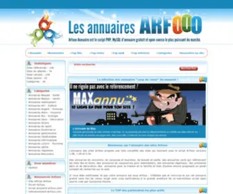 Annuaires-Arfooo.com(Annuaires Arfooo) Screenshot