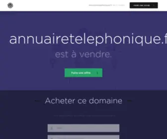 Annuairetelephonique.fr(annuairetelephonique) Screenshot