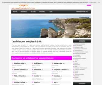 Annuairevirtuel.com(Referencer un site gratuitement sur) Screenshot