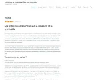 Annuairevoyance.ch(Voyance Suisse en ligne rapide et sans attente) Screenshot