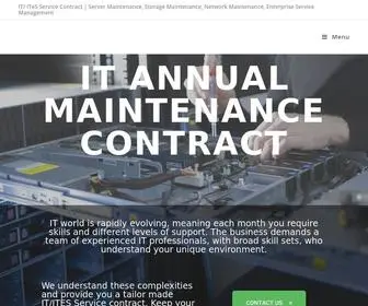 Annualmaintenancecontract.in(Server AMC) Screenshot