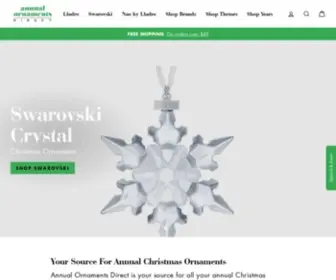 Annualornaments.com(Lladro Bell Ornaments) Screenshot