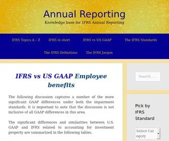 Annualreporting.info(/blogs-by-ifrs/) Screenshot