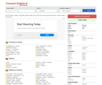 Annunci-Subito.it(Annunci Subito.it Tutta Italia) Screenshot