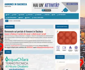 Annunciinbacheca.eu(Annunci in Bacheca Directory Gratis) Screenshot