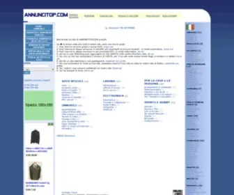 Annuncitop.com(Annunci Gratuiti) Screenshot