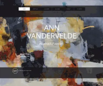 Annvandervelde.com(Mysite) Screenshot