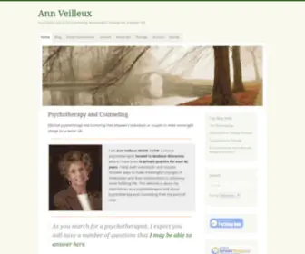 Annveilleux.com(Psychotherapy & Counseling) Screenshot