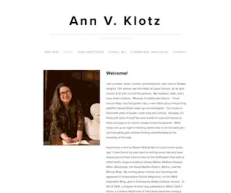 AnnvKlotz.com(Ann V) Screenshot