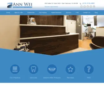 Annweidds.com(Ann Wei Prosthodontist DDS Ann Wei Prosthodontist DDS) Screenshot