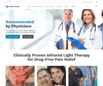 Anodynetherapy.com(Anodyne Therapy) Screenshot