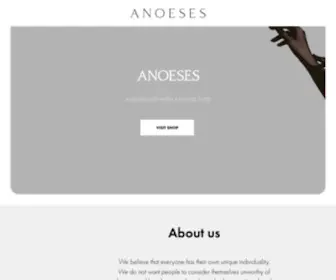 Anoeses.org(Domain has been assigned) Screenshot