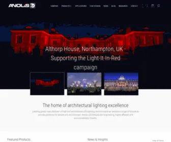 Anolis.eu(Architectural LED Lighting Solutions) Screenshot