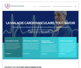 Anomalievasculaire.org(Anomalie Vasculaire) Screenshot