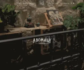 Anomaly.fr(Studio de tatouage contemporain et traditionnel) Screenshot