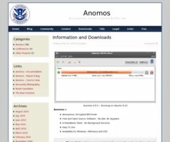 Anomos.info(Anomos info) Screenshot