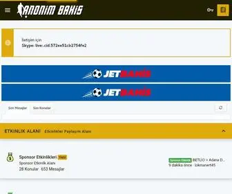 Anonimbahis.net(Bahis Forumu) Screenshot
