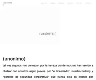 Anonimo.mx(Anonimo) Screenshot