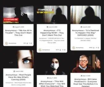 Anonofficial.com(Anonymous Official Website) Screenshot