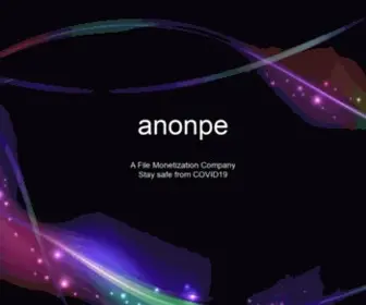Anonpe.com(India's First File Monetization Website) Screenshot