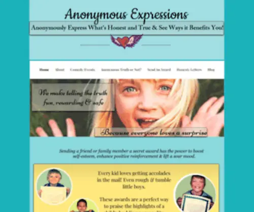 Anonymousexpressions.com(Anonymous Expressions) Screenshot