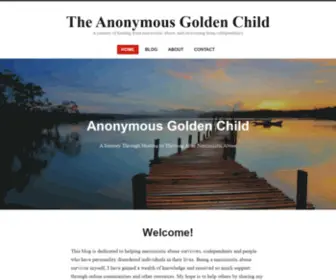 Anonymousgoldenchild.com(A journey of healing from narcissistic abuse) Screenshot