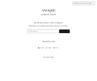 Anoqbe.com(ANOQBE) Screenshot