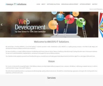 Anosysitsolutions.com(Anosys It Solutions) Screenshot