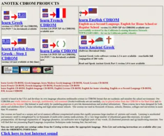 Anotek.com(Learn Greek language CDROM) Screenshot