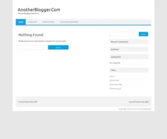 Another-Blogger.com(Beyond Blogging Experience) Screenshot