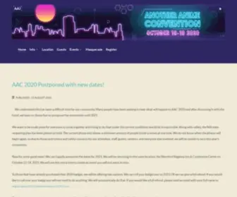 Anotheranimecon.com(Another Anime Convention) Screenshot