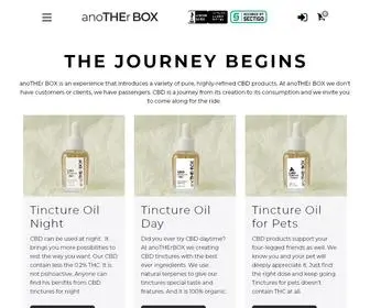 Anotherbox.us(AnoTHErBOX CBD Tincture Oils) Screenshot