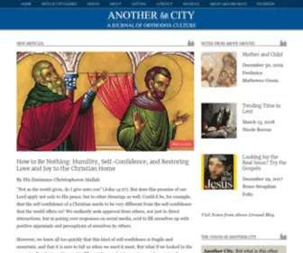 Anothercity.org(A Journal of Orthodox Culture) Screenshot