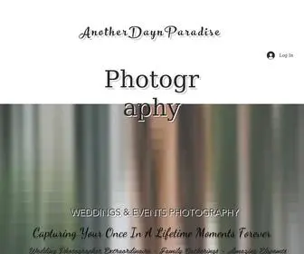 Anotherdaynparadise.com(Wedding Photographer) Screenshot