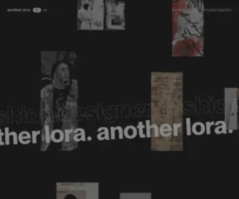 Anotherlora.com(Fashion Designer based in Spain) Screenshot