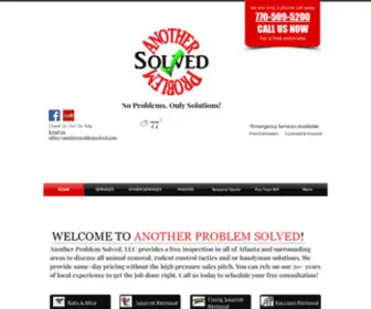 Anotherproblemsolved.com(Another Problem Solved) Screenshot