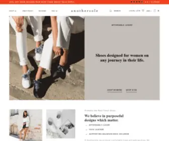 Anothersole.com(Best Women Leather Shoes & Comfortable Shoes in Singapore) Screenshot